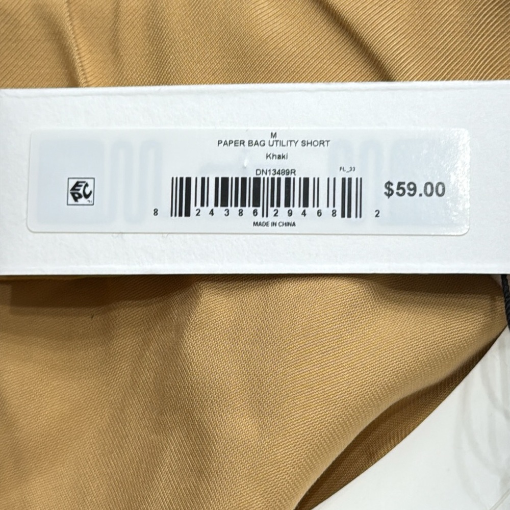Steve Madden Paper Bag Utility Shorts - Picture 5 of 6